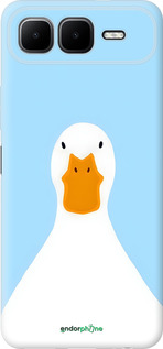 Силиконовый чехол Гусь для Infinix Smart 10 PLus - 6350u-4108 изображение 