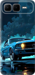 Силиконовый чехол Форд мустанг для Infinix Smart 10 PLus - 6374u-4108 изображение 