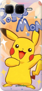 Силиконовый чехол Пикачу для Infinix Smart 10 PLus - 6383u-4108 изображение 