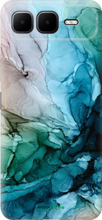 Силиконовый чехол С красочной абстрактной картиной Соленые берега для Infinix Smart 10 PLus - 6405u-4108 изображение 