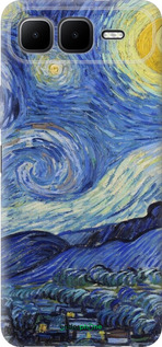 Силиконовый чехол «Звездная ночь» Винсента Ван Гога для Infinix Smart 10 PLus - 6433u-4108 изображение 