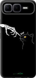 Силиконовый чехол Кошка для Infinix Smart 10 PLus - 6505u-4108 изображение 