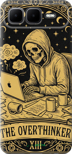 Силиконовый чехол The Overthinker для Infinix Smart 10 PLus - 6774u-4108 изображение 