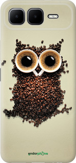 Силиконовый чехол Сова из кофе для Infinix Smart 10 PLus - 777u-4108 изображение 