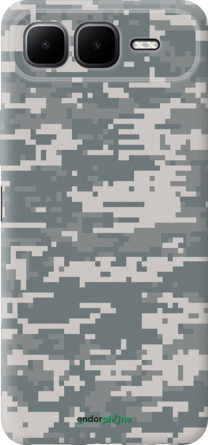 Силиконовый чехол Камуфляж для Infinix Smart 10 PLus - 1085u-4108 изображение 