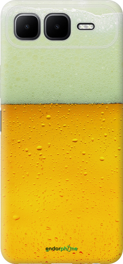 Силиконовый чехол Пиво для Infinix Smart 10 PLus - 1145u-4108 изображение 