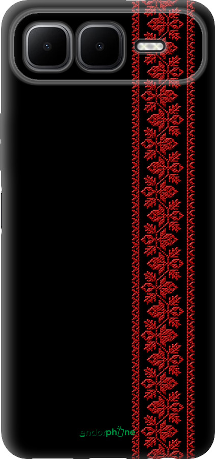 Силиконовый чехол Вышиванка 53 для Infinix Smart 10 PLus - 2041u-4108 изображение 