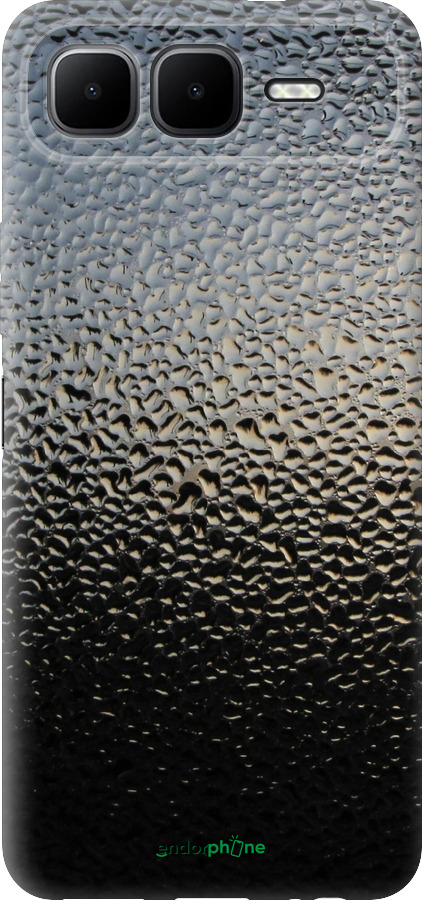 Силиконовый чехол Мокрое стекло для Infinix Smart 10 PLus - 245u-4108 изображение 