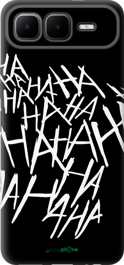 Силиконовый чехол joker hahaha для Infinix Smart 10 PLus - 4509u-4108 изображение 