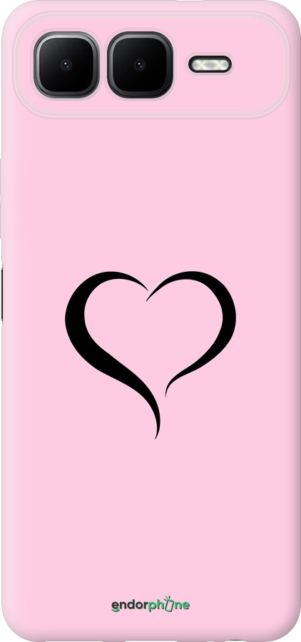 Силіконовий чехол Серце 1 для Infinix Smart 10 PLus - 4730u-4108 изображение 