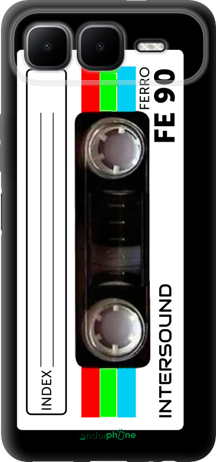 Силиконовый чехол Кассета с90 для Infinix Smart 10 PLus - 4894u-4108 изображение 