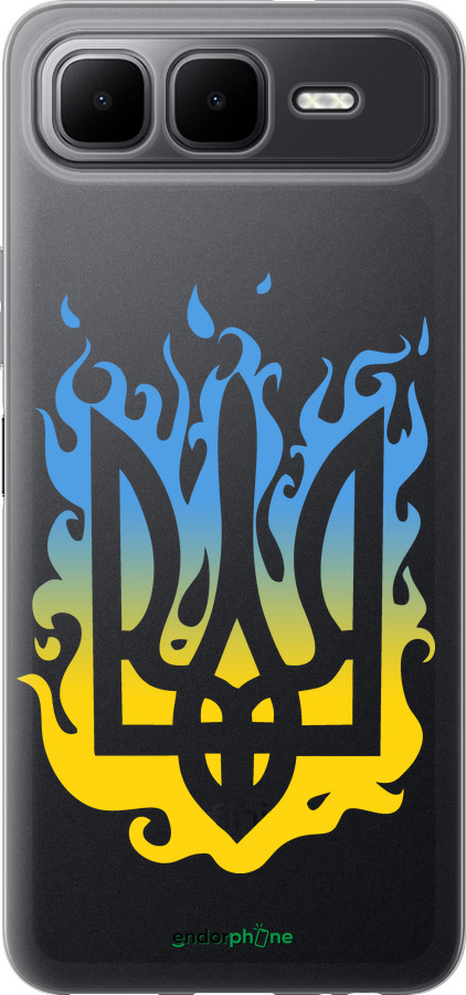 Силиконовый чехол Герб v1 для Infinix Smart 10 PLus - 5258u-4108 изображение 