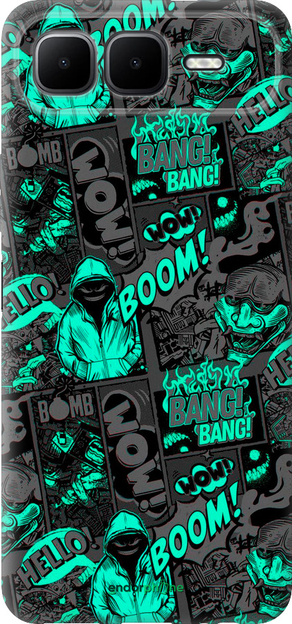 Силиконовый чехол № 5331 для Infinix Smart 10 PLus - 5331u-4108 изображение 