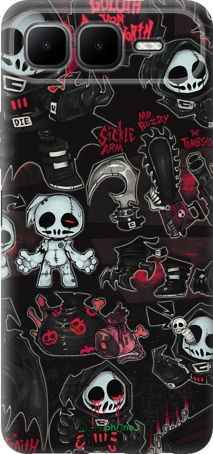 Силіконовий чехол № 5380 для Infinix Smart 10 PLus - 5380u-4108 изображение 