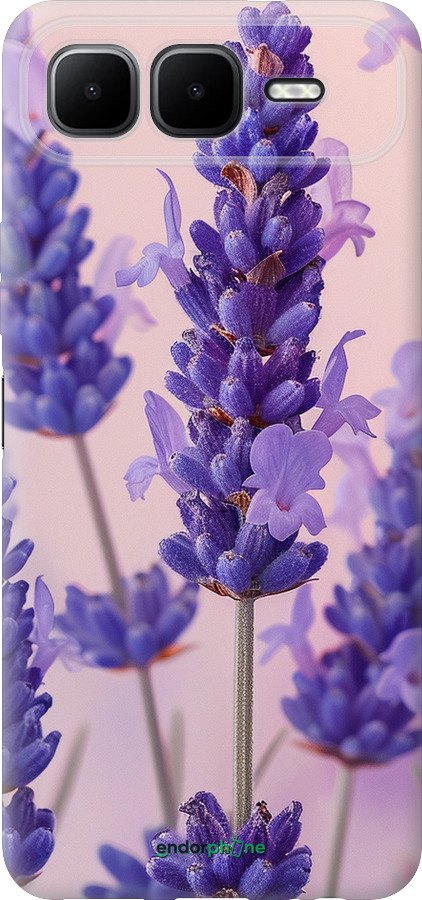 Силиконовый чехол Лаванда для Infinix Smart 10 PLus - 6037u-4108 изображение 