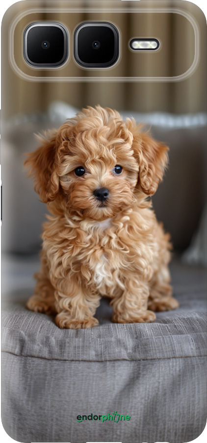 Силиконовый чехол Mini-maltipoo для Infinix Smart 10 PLus - 6158u-4108 изображение 