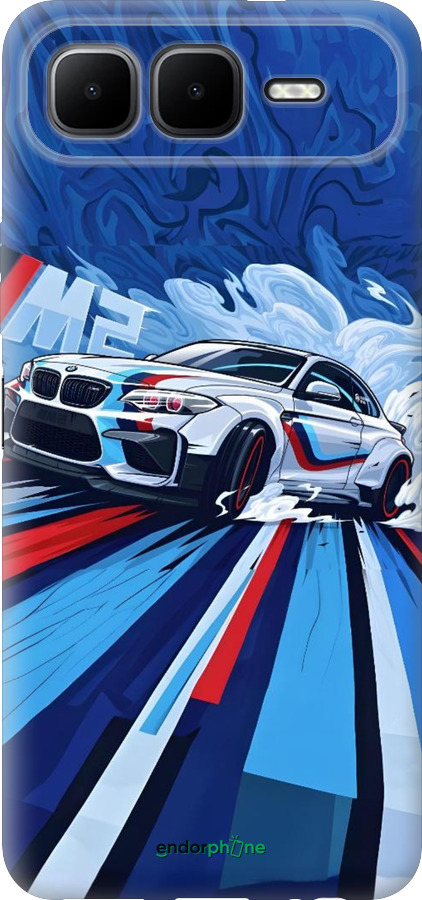 Силиконовый чехол БМВ для Infinix Smart 10 PLus - 6292u-4108 изображение 