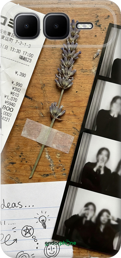 Силиконовый чехол Aesthetic Scrapbook Collage для Infinix Smart 10 PLus - 6773u-4108 изображение 