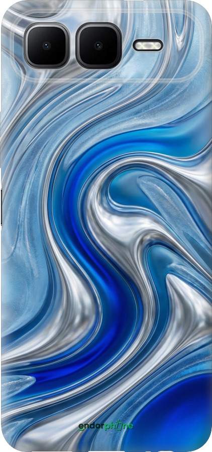 Силиконовый чехол Liquid Chrome для Infinix Smart 10 PLus - 6781u-4108 изображение 