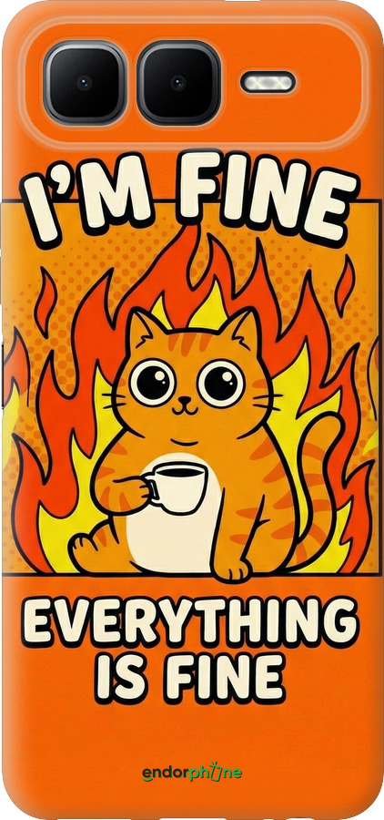 Силіконовий чехол Funny Cat для Infinix Smart 10 PLus - 6786u-4108 изображение 