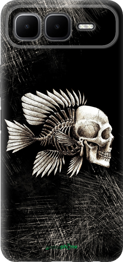 Силиконовый чехол Рыбо-человек для Infinix Smart 10 PLus - 683u-4108 изображение 