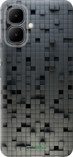 Силиконовый чехол Кубики для Infinix Smart 10 - 1061u-4104 изображение 