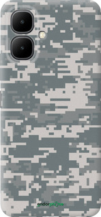 Силиконовый чехол Камуфляж для Infinix Smart 10 - 1085u-4104 изображение 