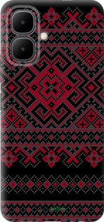 Силиконовый чехол Вышиванка 52 для Infinix Smart 10 - 1763u-4104 изображение 