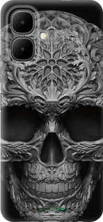 Силиконовый чехол skull-ornament для Infinix Smart 10 - 4101u-4104 изображение 