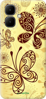 Силиконовый чехол Красивые бабочки для Infinix Smart 10 - 4170u-4104 изображение 