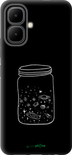 Силиконовый чехол Космос в банке для Infinix Smart 10 - 4297u-4104 изображение 