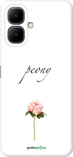 Силиконовый чехол Пион для Infinix Smart 10 - 4366u-4104 изображение 