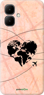 Силиконовый чехол Путешествуй для Infinix Smart 10 - 4607u-4104 изображение 