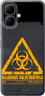 Силиконовый чехол biohazard 28 для Infinix Smart 10 - 4846u-4104 изображение 