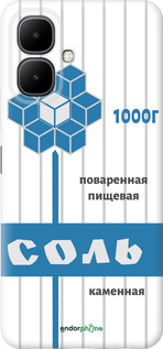 Силиконовый чехол Соль для Infinix Smart 10 - 4855u-4104 изображение 