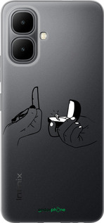 Силиконовый чехол Предложение для Infinix Smart 10 - 4898u-4104 изображение 