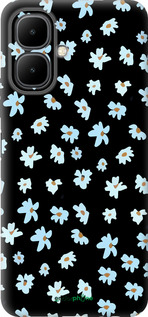 Силиконовый чехол Цветочный для Infinix Smart 10 - 4900u-4104 изображение 