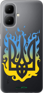 Силиконовый чехол Герб v1 для Infinix Smart 10 - 5258u-4104 изображение 