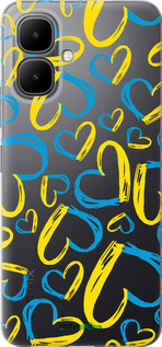 Силиконовый чехол Сердца UA для Infinix Smart 10 - 5292u-4104 изображение 