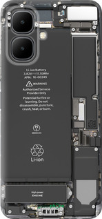 Силиконовый чехол Детали смартфона для Infinix Smart 10 - 5487u-4104 изображение 