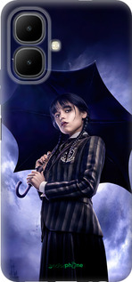 Силиконовый чехол Wednesday v2 для Infinix Smart 10 - 5516u-4104 изображение 