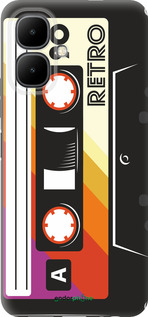 Силиконовый чехол Кассета с90 v4 для Infinix Smart 10 - 5532u-4104 изображение 