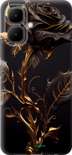 Силиконовый чехол Роза 3 для Infinix Smart 10 - 5552u-4104 изображение 