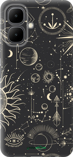 Силиконовый чехол Фаза луны для Infinix Smart 10 - 5605u-4104 изображение 