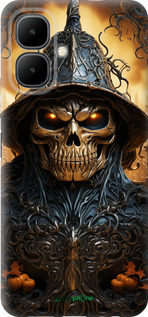 Силиконовый чехол Череп 2 для Infinix Smart 10 - 5652u-4104 изображение 