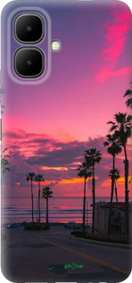 Силиконовый чехол Пальмы для Infinix Smart 10 - 5873u-4104 изображение 