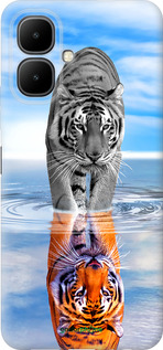 Силиконовый чехол Тигр для Infinix Smart 10 - 6016u-4104 изображение 