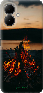 Силиконовый чехол Огонь для Infinix Smart 10 - 6021u-4104 изображение 