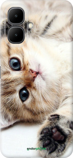 Силиконовый чехол Котик для Infinix Smart 10 - 6024u-4104 изображение 