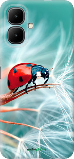 Силиконовый чехол Божья коровка для Infinix Smart 10 - 6049u-4104 изображение 